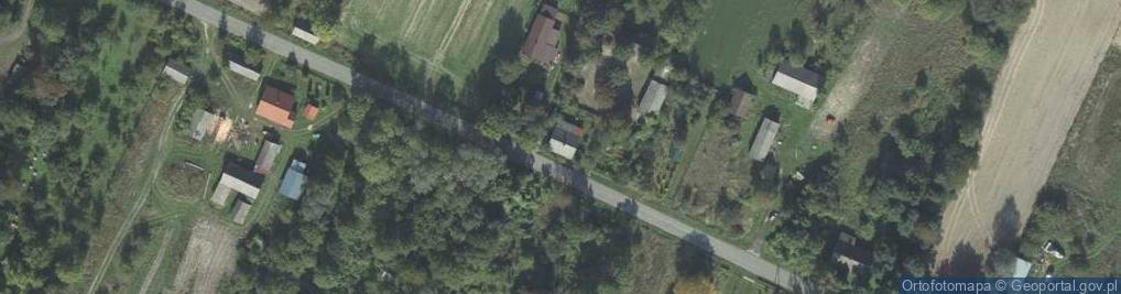 Zdjęcie satelitarne Majdan Ostrowski ul.