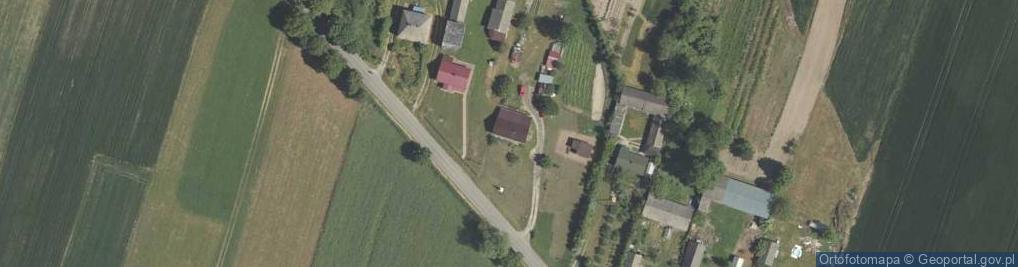 Zdjęcie satelitarne Majdan Ruszowski ul.