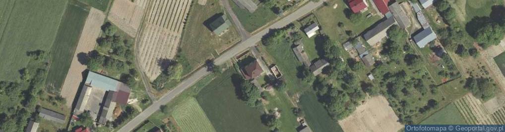 Zdjęcie satelitarne Majdan Ruszowski ul.
