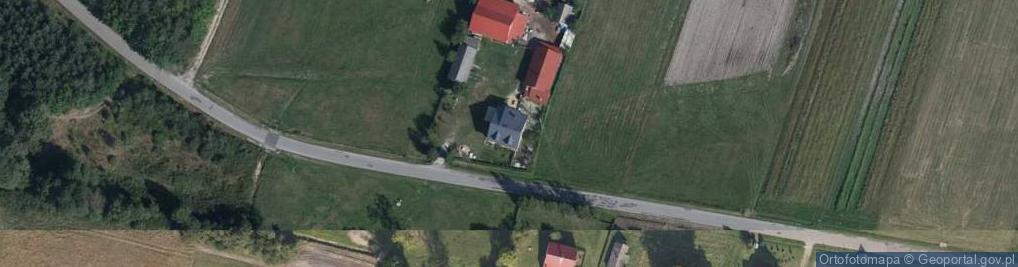 Zdjęcie satelitarne Majdan Sieniawski ul.