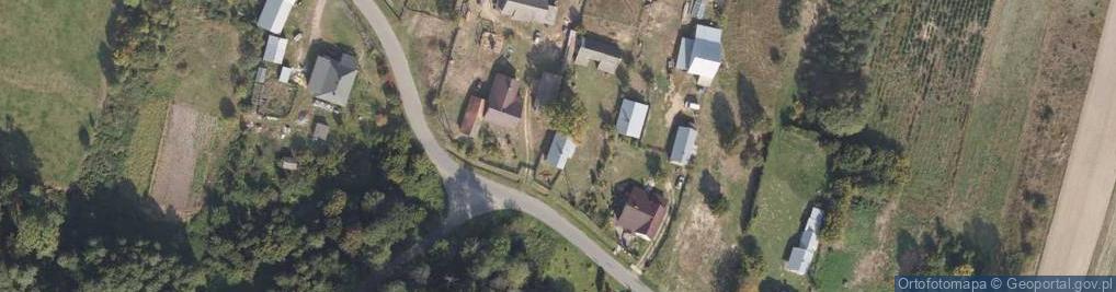 Zdjęcie satelitarne Majdan Sieniawski ul.
