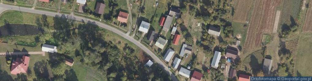 Zdjęcie satelitarne Majdan Sieniawski ul.