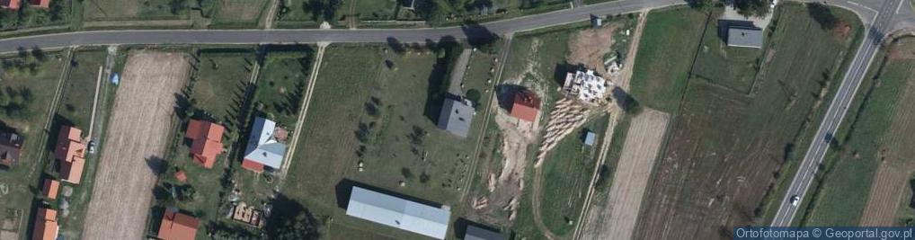 Zdjęcie satelitarne Majdan Sieniawski ul.