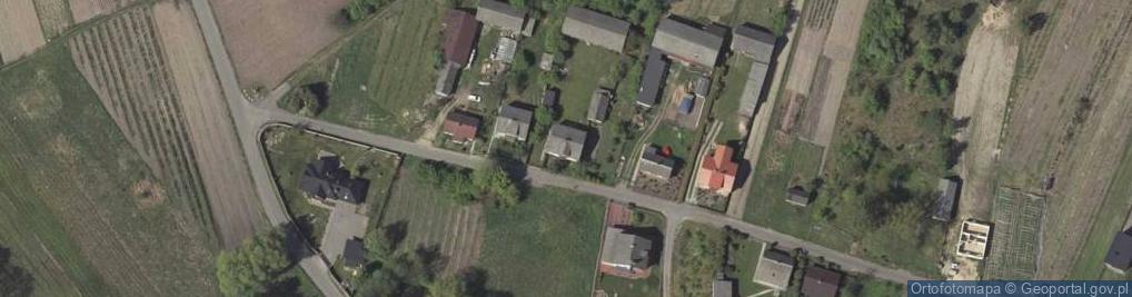 Zdjęcie satelitarne Majdan Trzebieski ul.