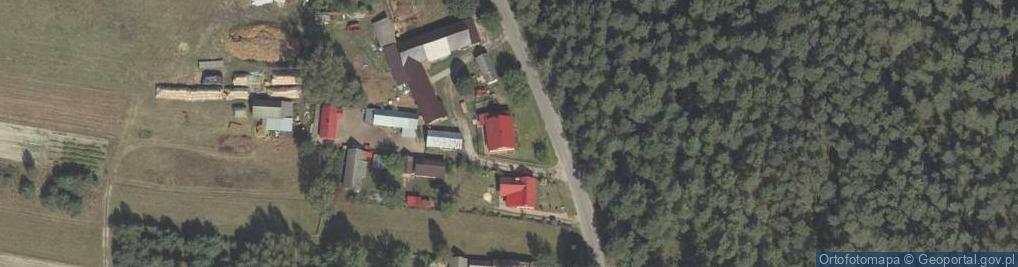 Zdjęcie satelitarne Majdan Wielki ul.