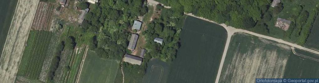 Zdjęcie satelitarne Majdan Wierzchowiński ul.