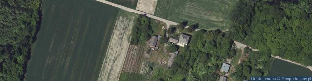 Zdjęcie satelitarne Majdan Wierzchowiński ul.