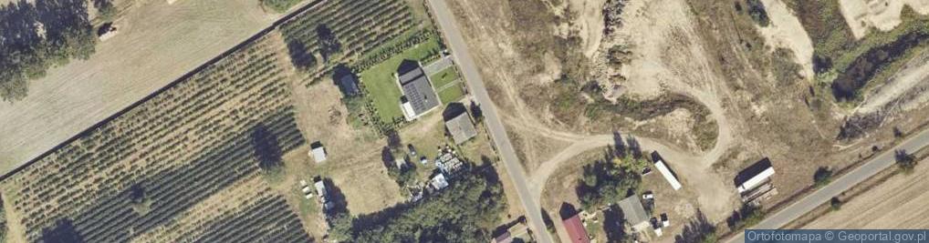 Zdjęcie satelitarne Majdany ul.