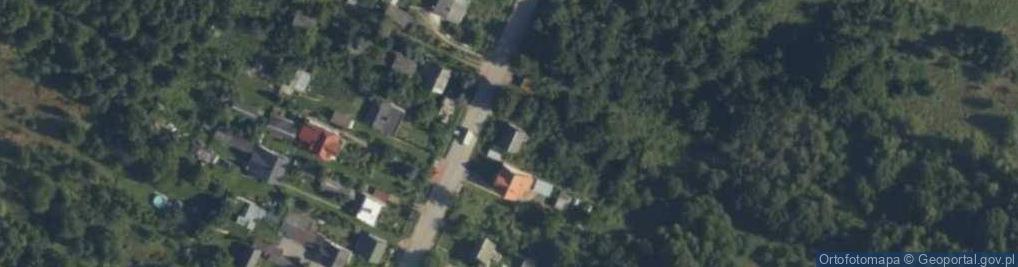 Zdjęcie satelitarne Majdów ul.