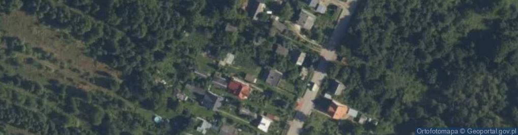 Zdjęcie satelitarne Majdów ul.