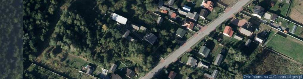 Zdjęcie satelitarne Majdów ul.