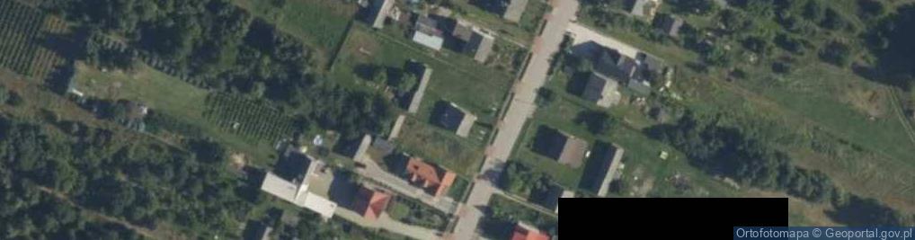 Zdjęcie satelitarne Majdów ul.