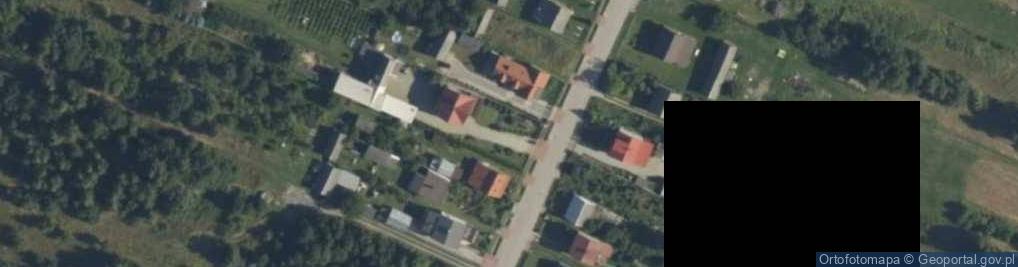 Zdjęcie satelitarne Majdów ul.