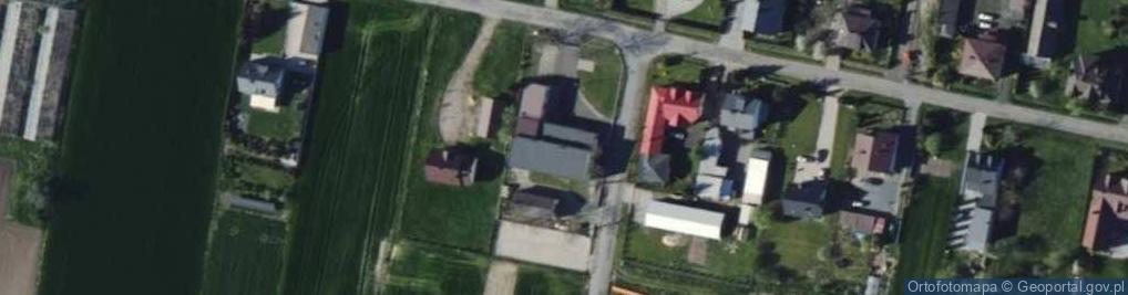 Zdjęcie satelitarne Majków Duży ul.