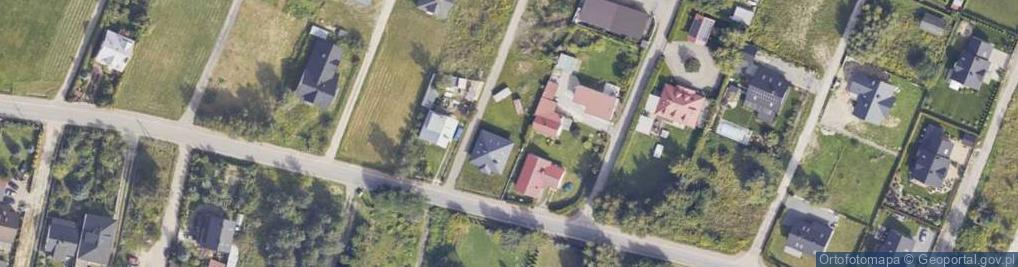 Zdjęcie satelitarne Maków Nowy ul.