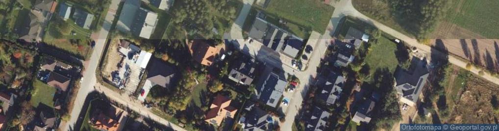Zdjęcie satelitarne Malownicza ul.