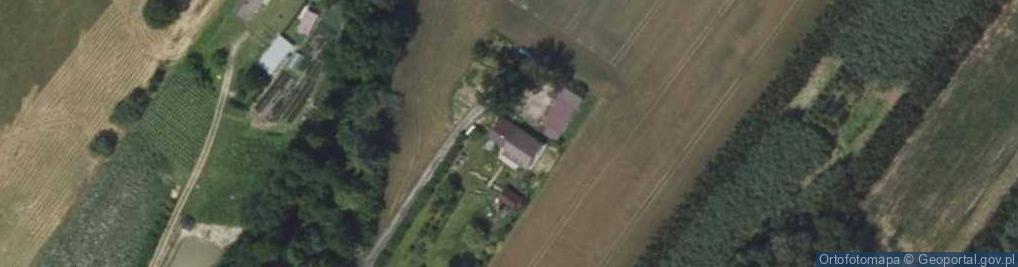 Zdjęcie satelitarne Malanowo Stare ul.