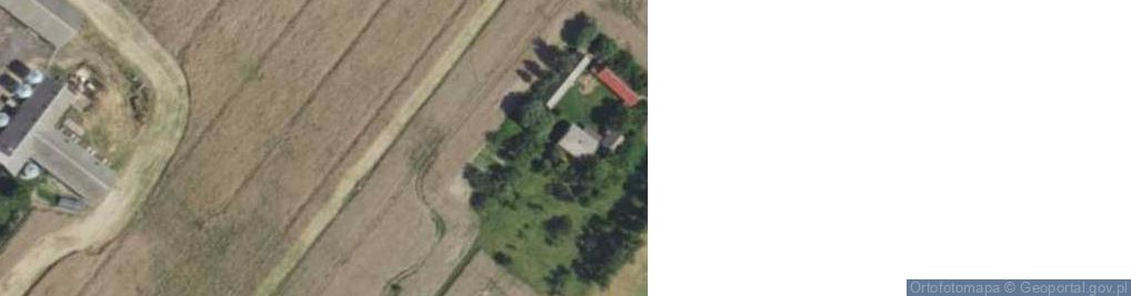 Zdjęcie satelitarne Malanowo Stare ul.