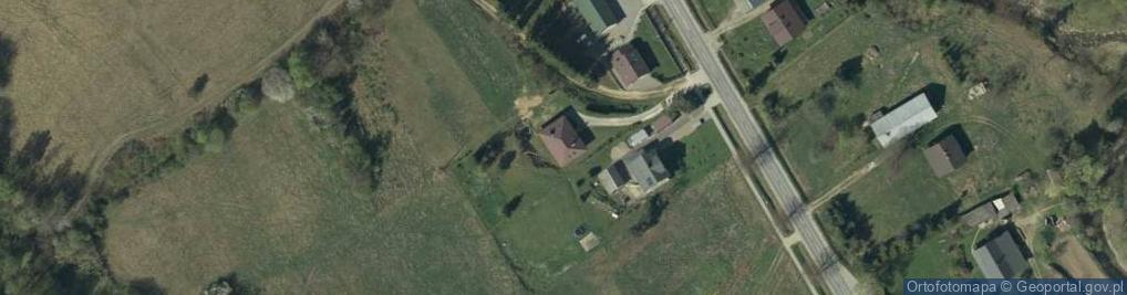 Zdjęcie satelitarne Małastów ul.