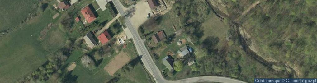 Zdjęcie satelitarne Małastów ul.