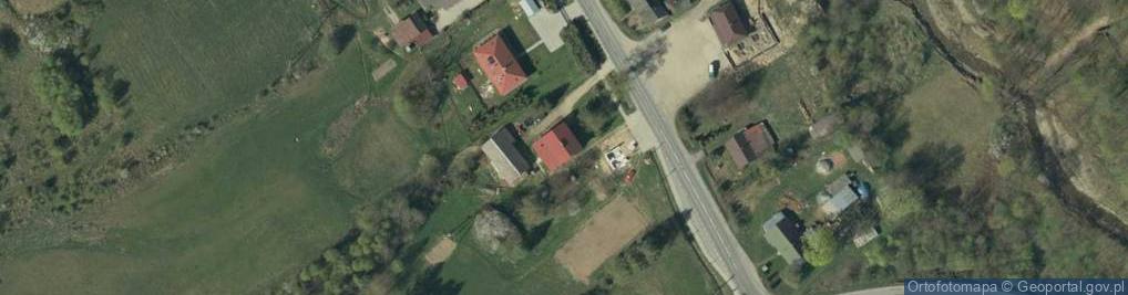 Zdjęcie satelitarne Małastów ul.