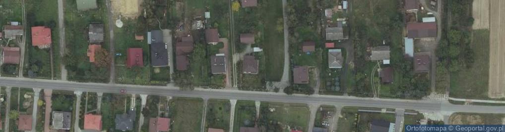 Zdjęcie satelitarne Malawa ul.