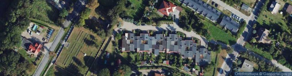 Zdjęcie satelitarne Mazowiecka ul.