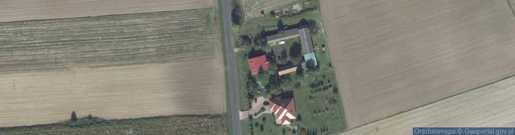 Zdjęcie satelitarne Małków-Kolonia ul.