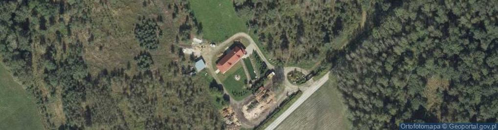 Zdjęcie satelitarne Małków ul.