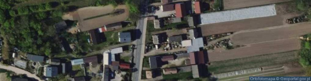 Zdjęcie satelitarne Małków ul.