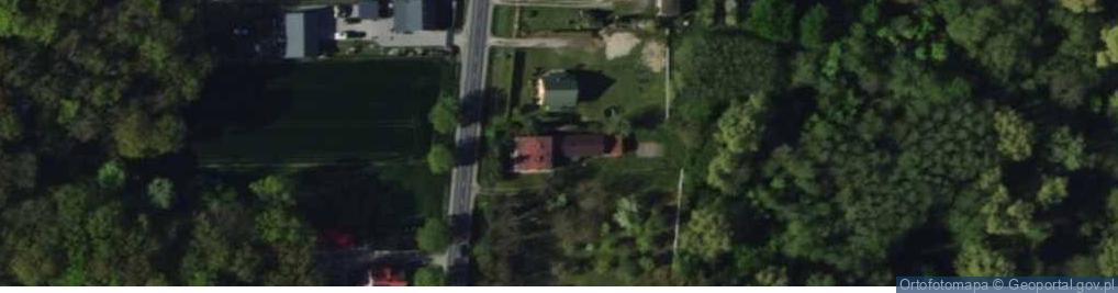 Zdjęcie satelitarne Małków ul.