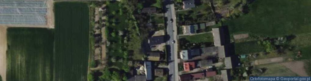 Zdjęcie satelitarne Małków ul.