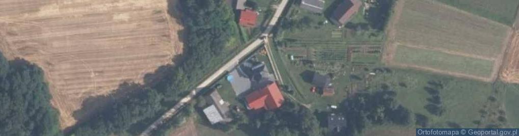 Zdjęcie satelitarne Małoszów ul.