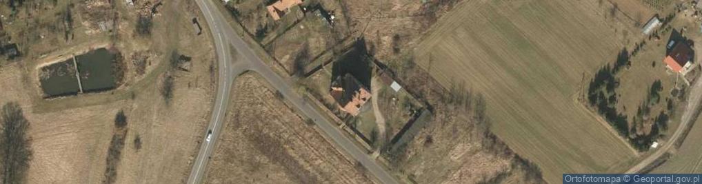 Zdjęcie satelitarne Małowice ul.