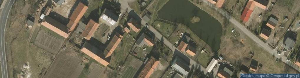 Zdjęcie satelitarne Małuszów ul.