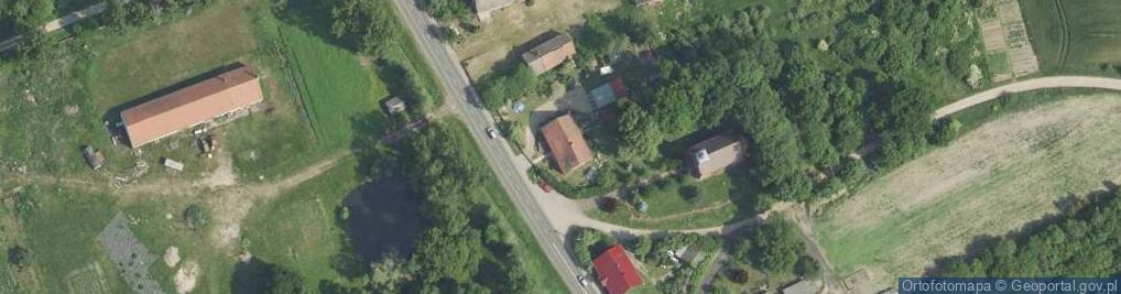 Zdjęcie satelitarne Małuszów ul.