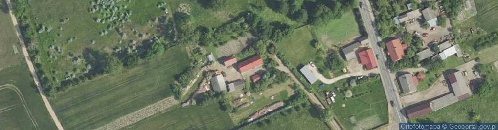 Zdjęcie satelitarne Małuszów ul.