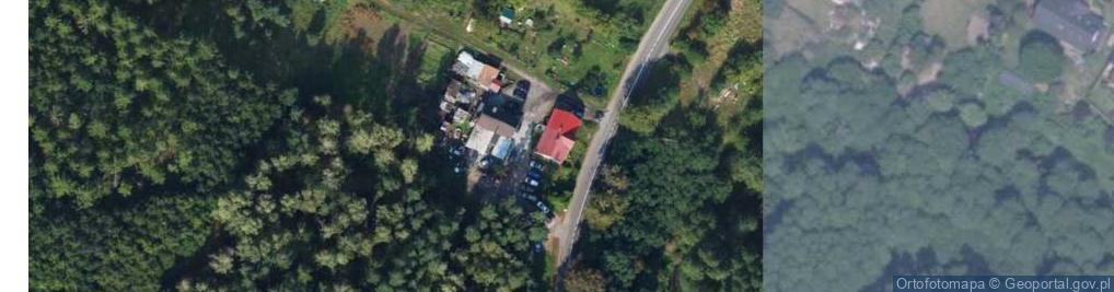 Zdjęcie satelitarne Mały Baldram ul.