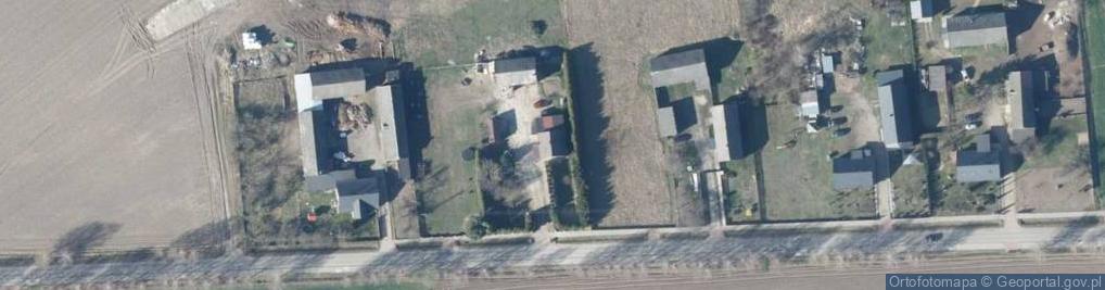 Zdjęcie satelitarne Mały Łęck ul.