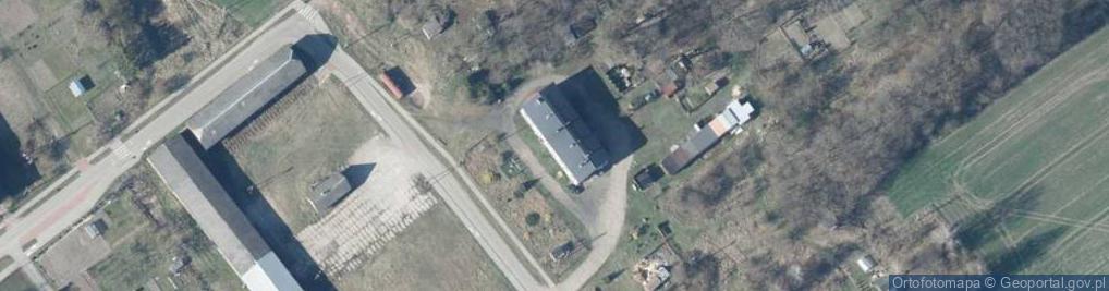 Zdjęcie satelitarne Mały Łęck ul.