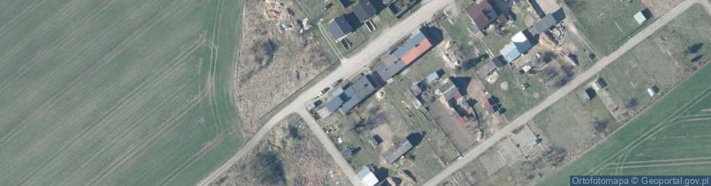 Zdjęcie satelitarne Mały Łęck ul.