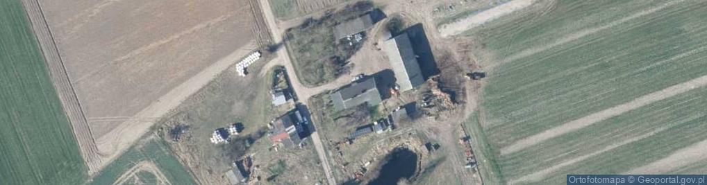 Zdjęcie satelitarne Mały Łęck ul.