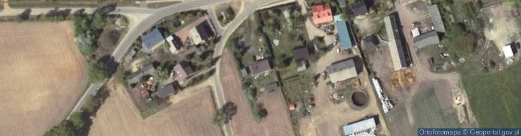 Zdjęcie satelitarne Mały Łęck ul.