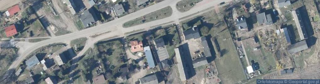 Zdjęcie satelitarne Mały Łęck ul.