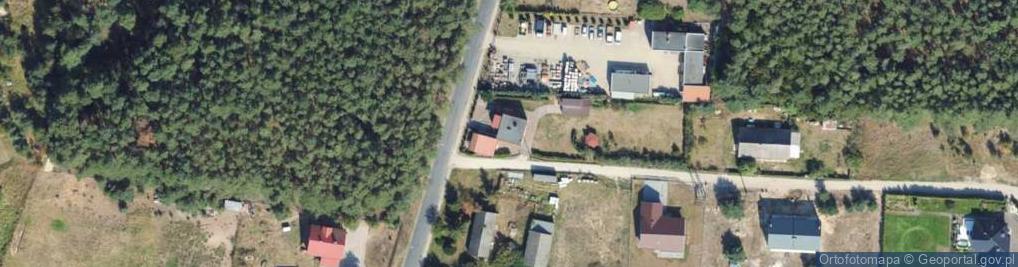 Zdjęcie satelitarne Makowa ul.
