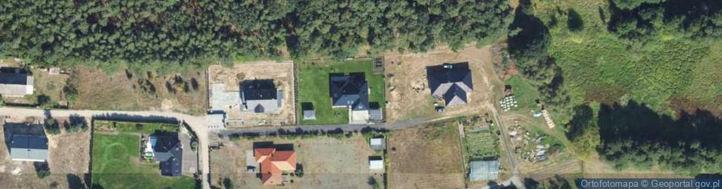 Zdjęcie satelitarne Makowa ul.