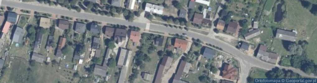 Zdjęcie satelitarne Małyń ul.