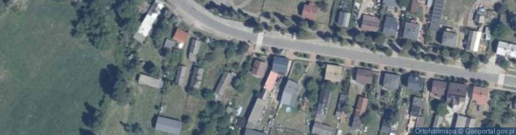 Zdjęcie satelitarne Małyń ul.