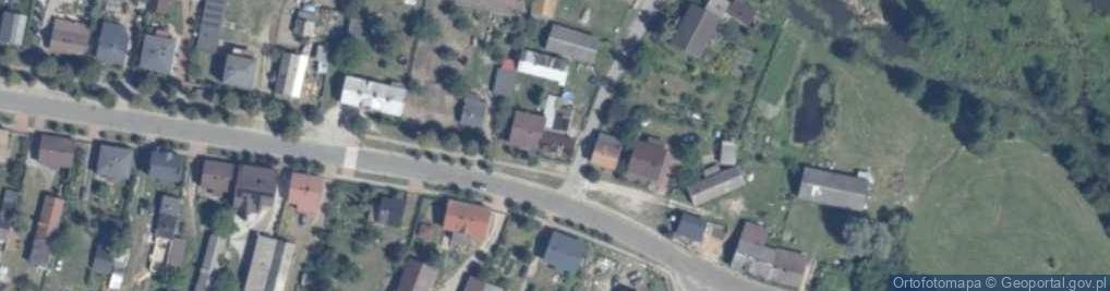 Zdjęcie satelitarne Małyń ul.
