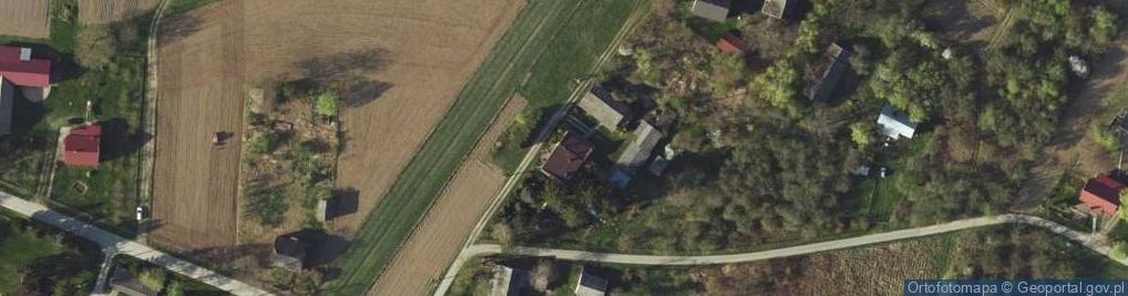 Zdjęcie satelitarne Maniów ul.